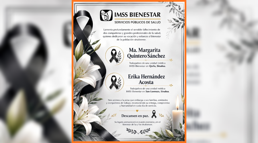 IMSS Bienestar lamentó el fallecimiento de las enfermeras Margarita y Erika tras una accidente