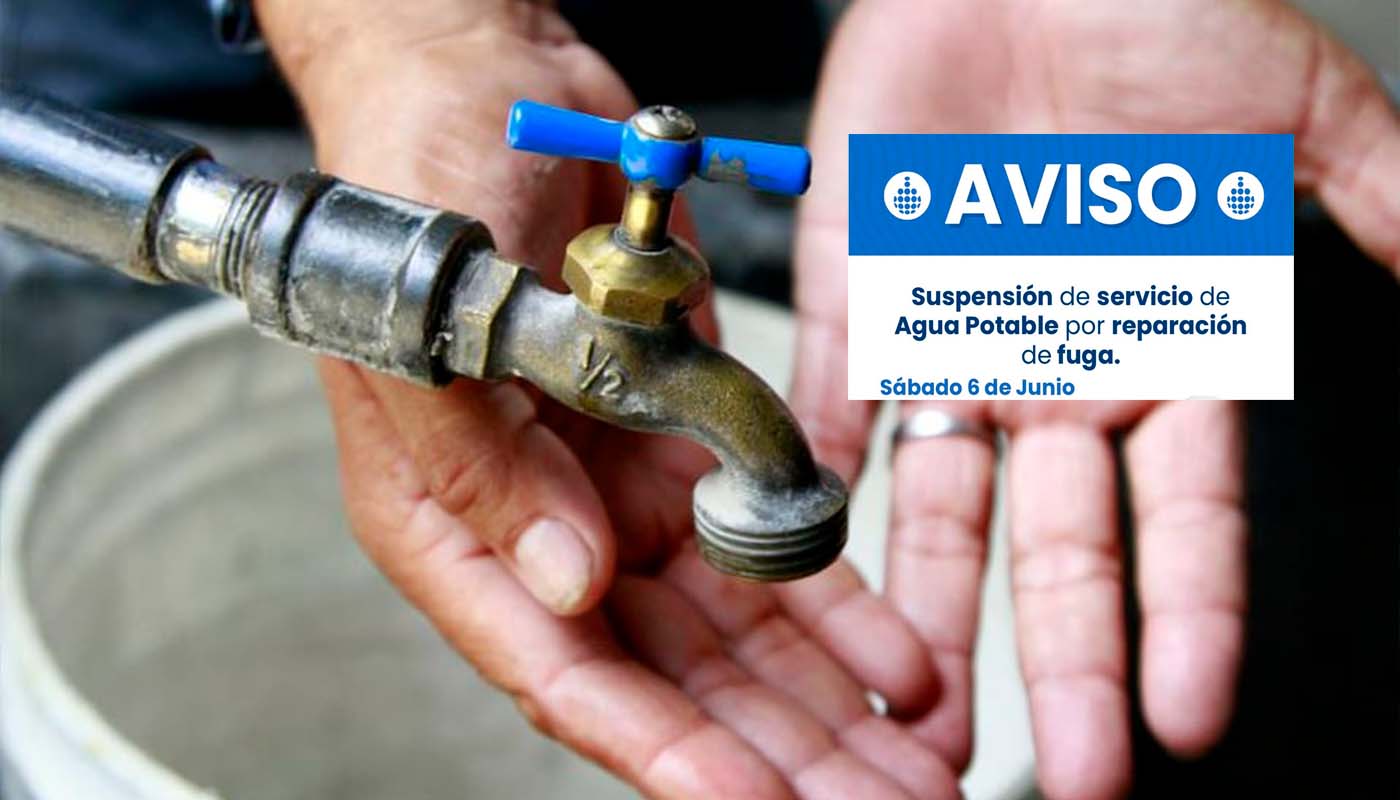 Japama anuncia suspensión de servicio