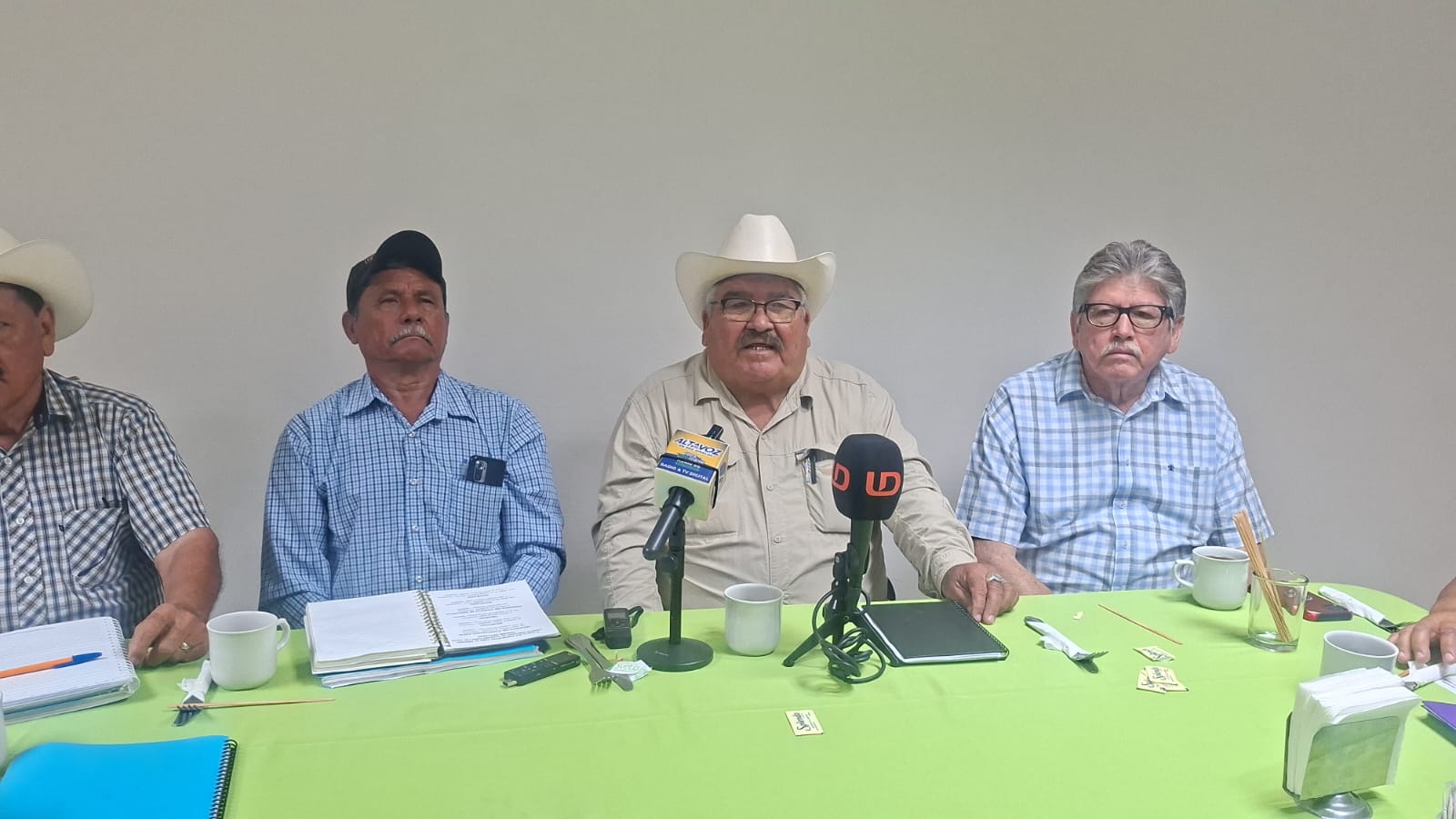 Jesús García Cota en rueda de prensa.