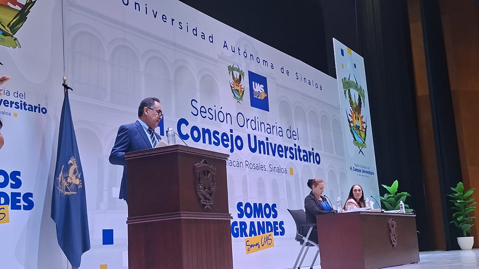 Jesús Madueña Molina, rector de la Universidad Autónoma de Sinaloa (UAS).