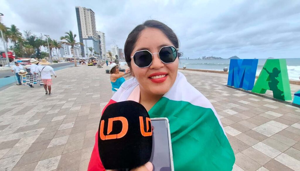 Karen, entrevistada en Mazatlán