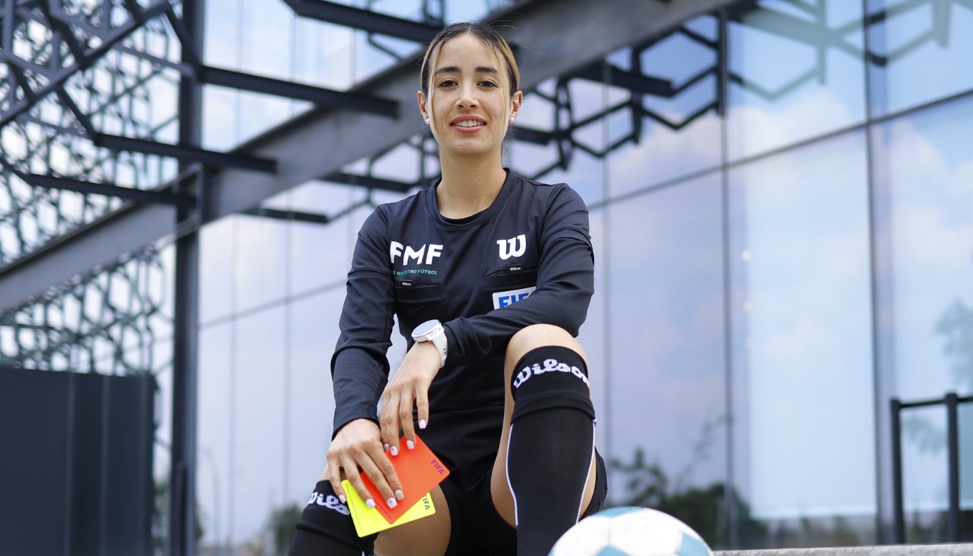 Katia Itzel García, árbitra mexicana.