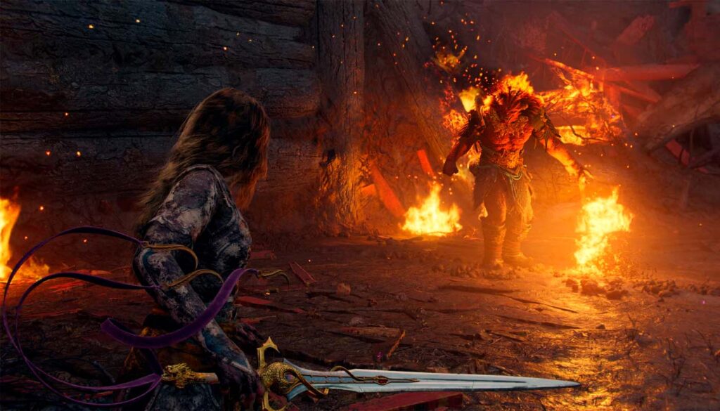 Captura de pantalla de God of War Laufey