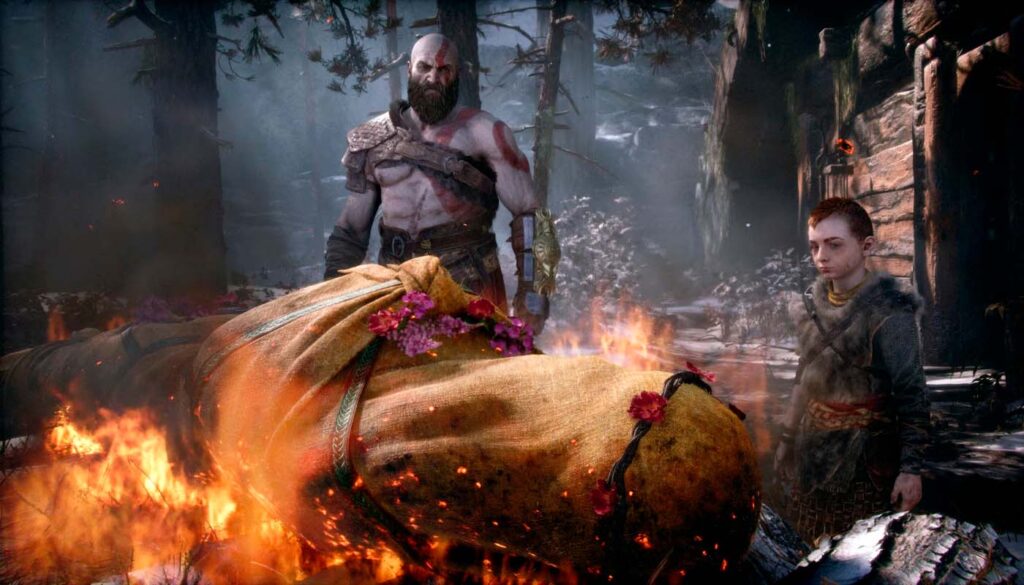 Captura de God of War Laufey
