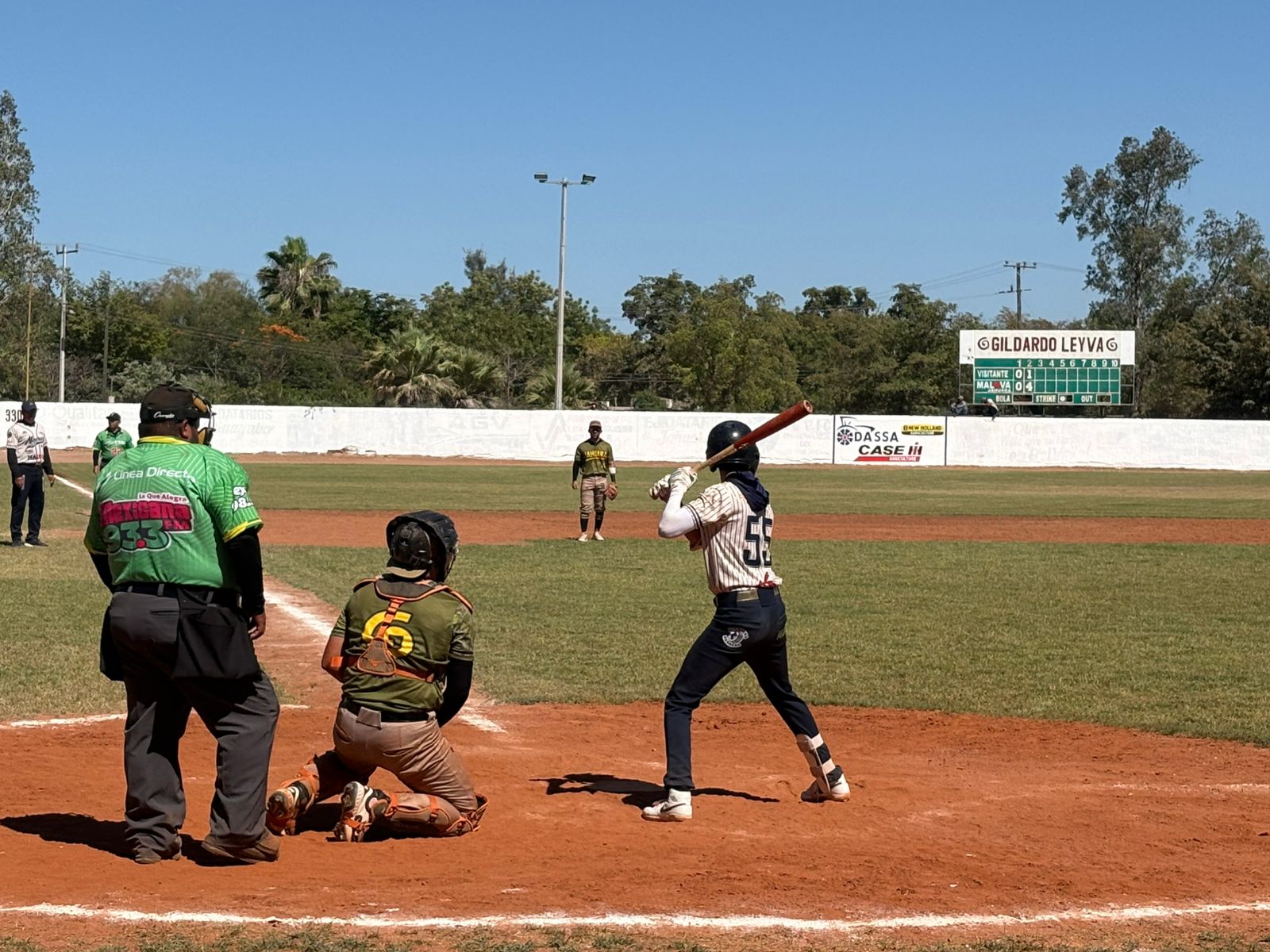 Juego de la Liga Súper Ávila Clemente Grijalva.