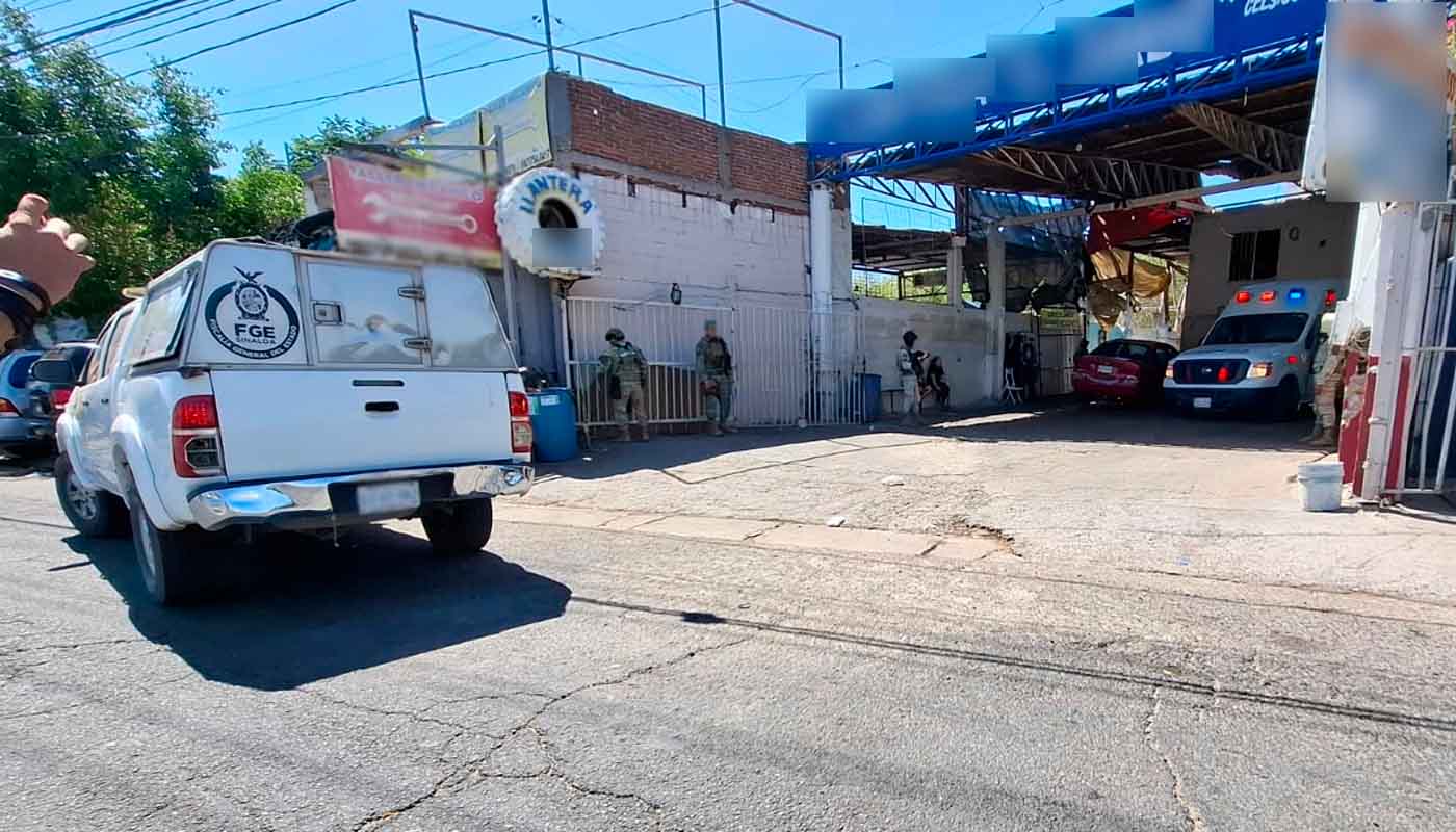 Llantera de Culiacán donde hubo ataque armado