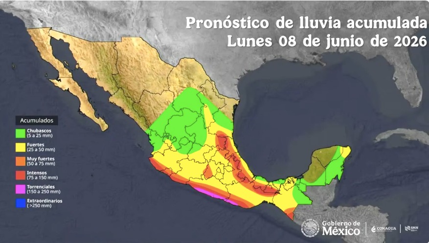 El golpe es inminente: SMN prevé que "Boris" toque tierra en Guerrero entre esta noche y la madrugada