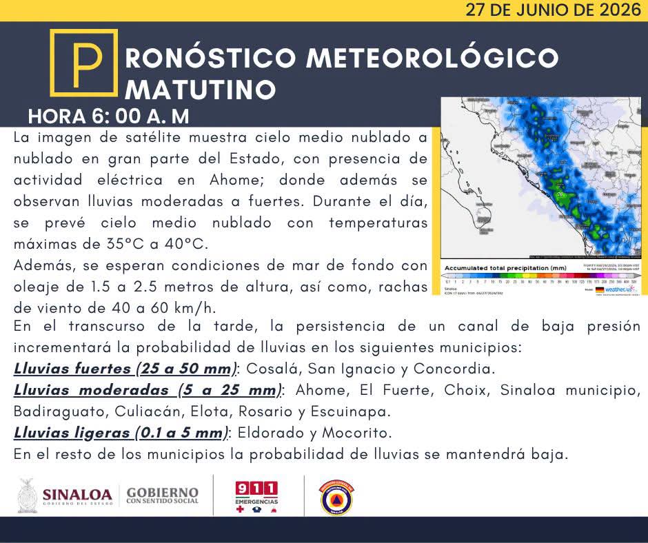 Flyer de pronóstico  