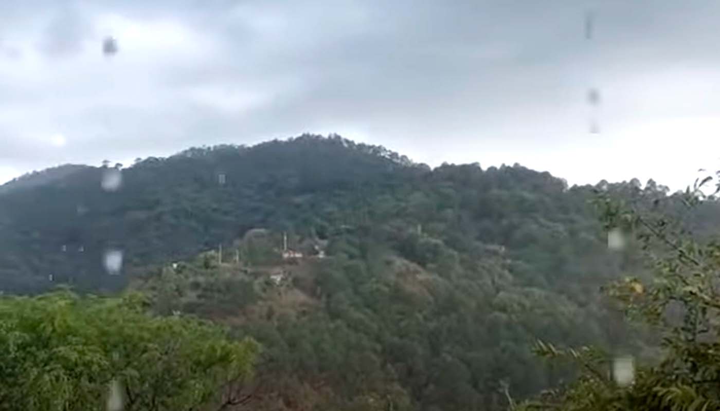 Lluvias en Badiraguato Sinaloa