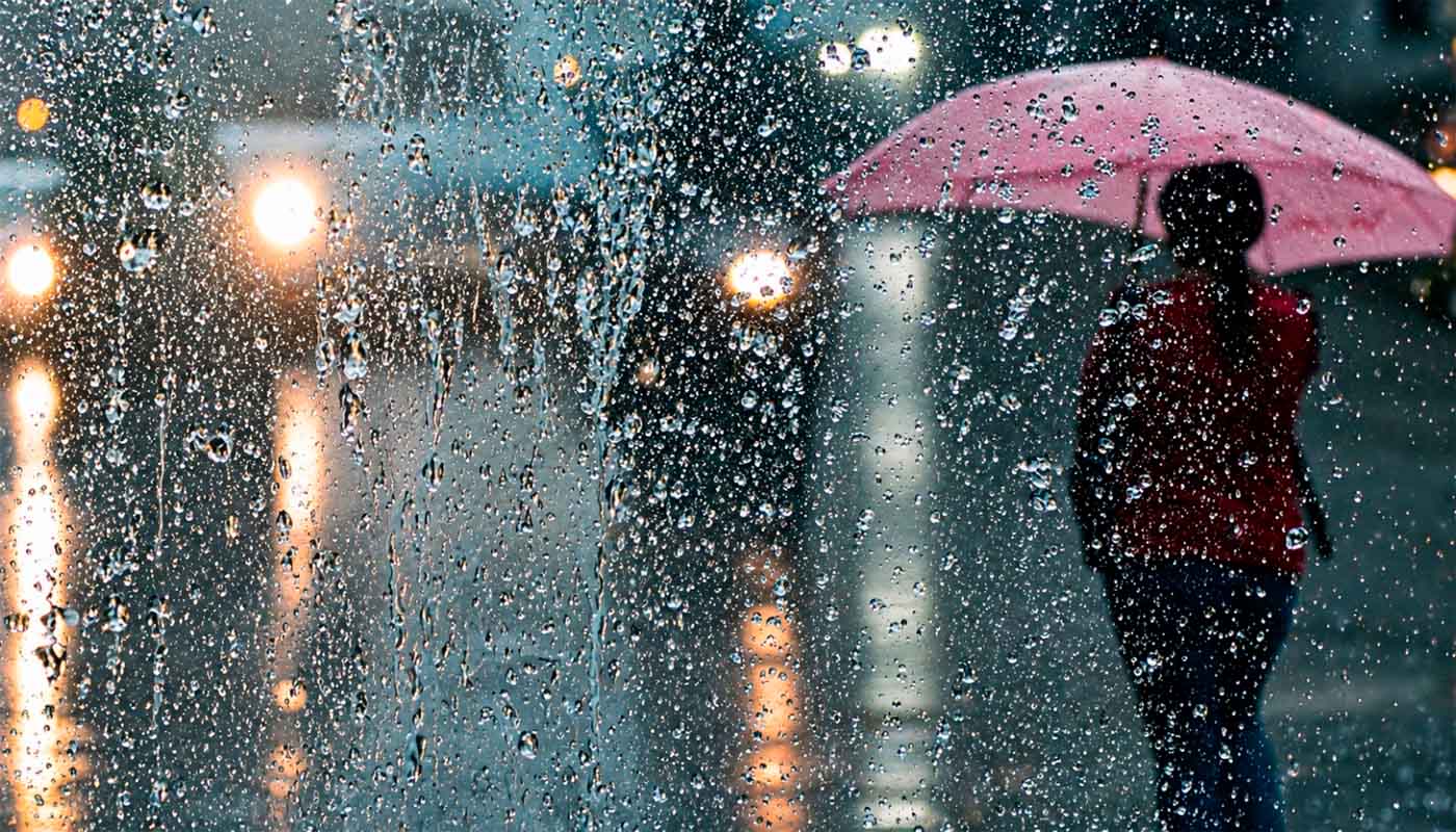 Lluvias y paraguas