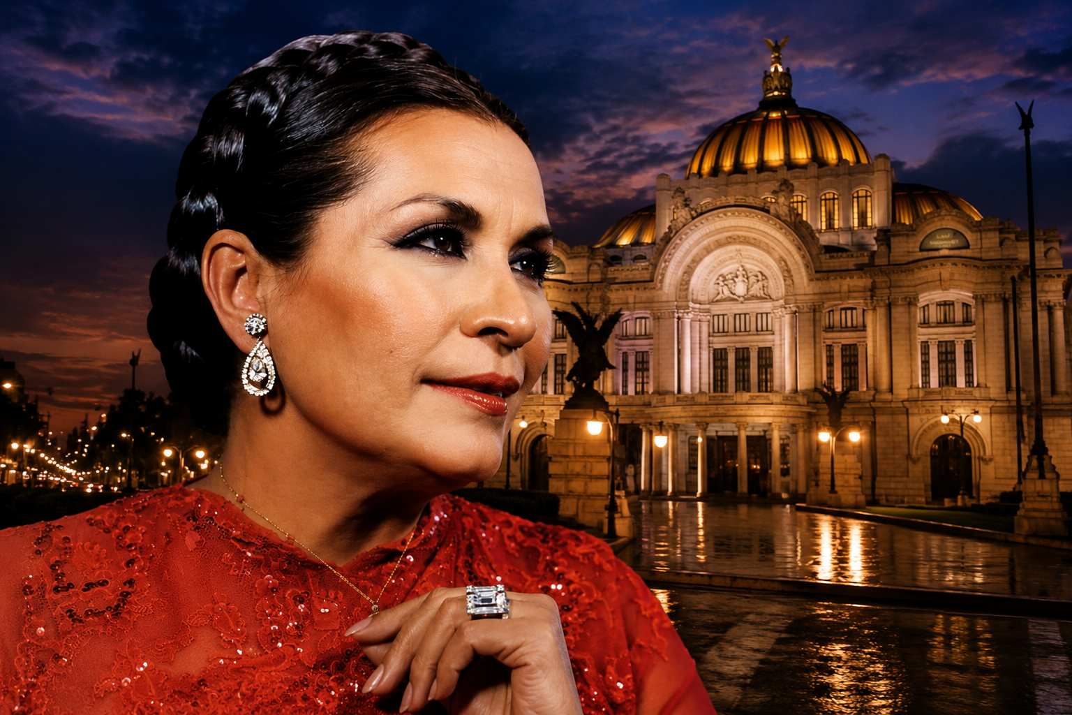 Lola Beltrán en Bellas Artes