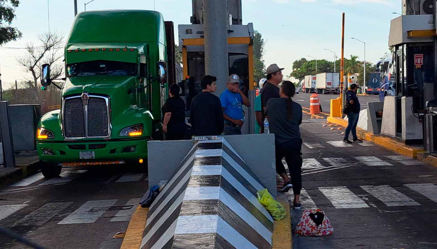 Manifestación de productores en casetas