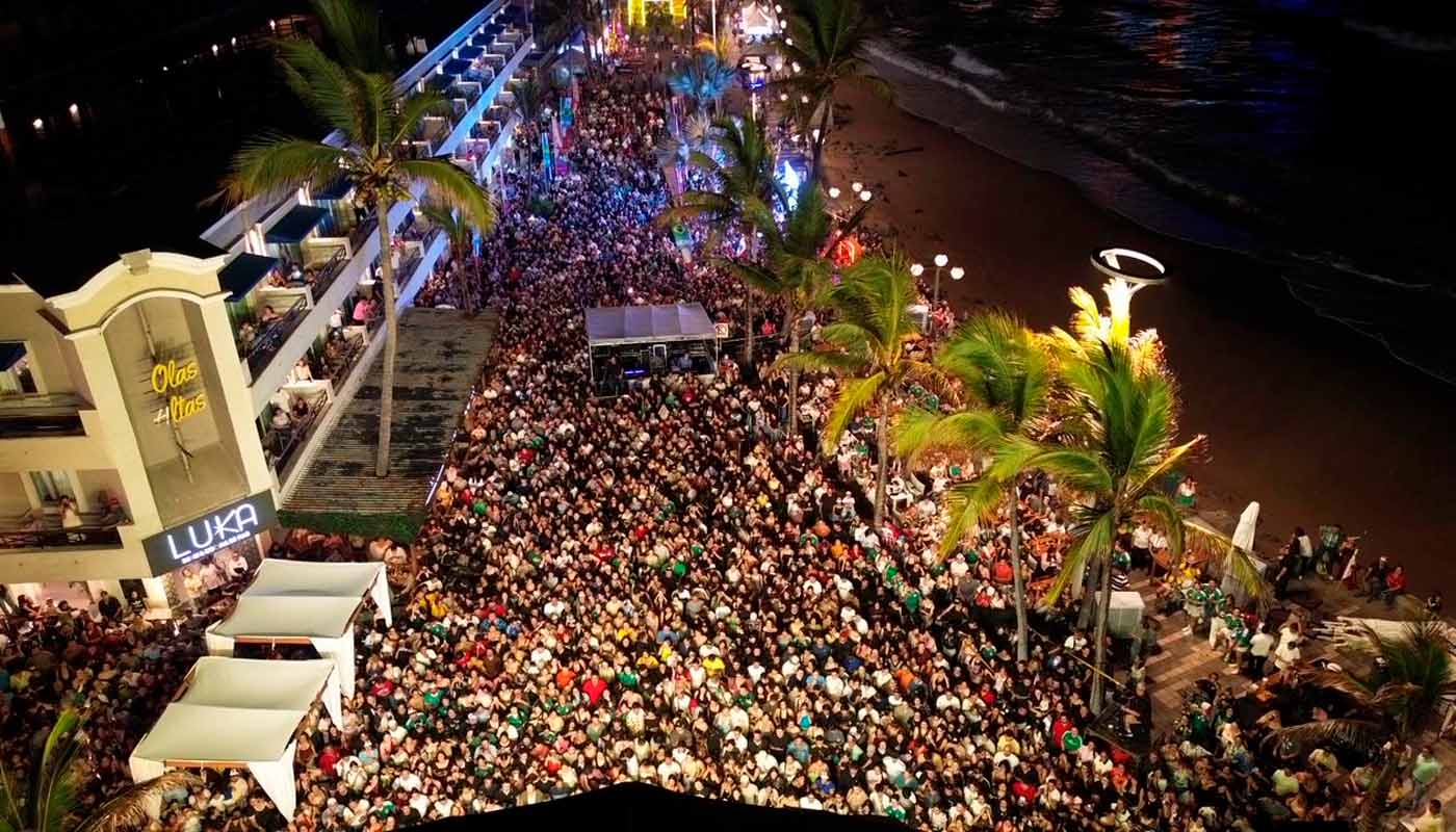 Más de 16 mil asistentes en Olas Altas, Mazatlán