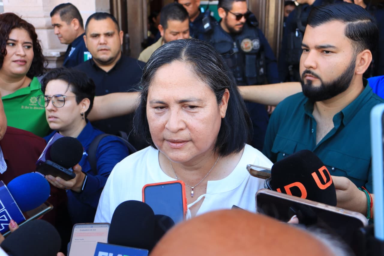 Minerva Osuna Zavala, alcaldesa provisional de Mazatlán.