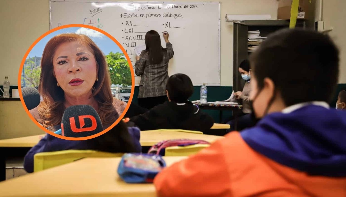 Salón de clases con Gloria Himelda