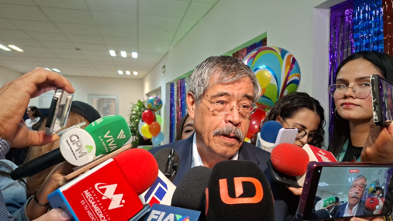 Óscar Loza Ochoa, presidente de la Comisión Estatal de Derechos Humanos (CEDH).