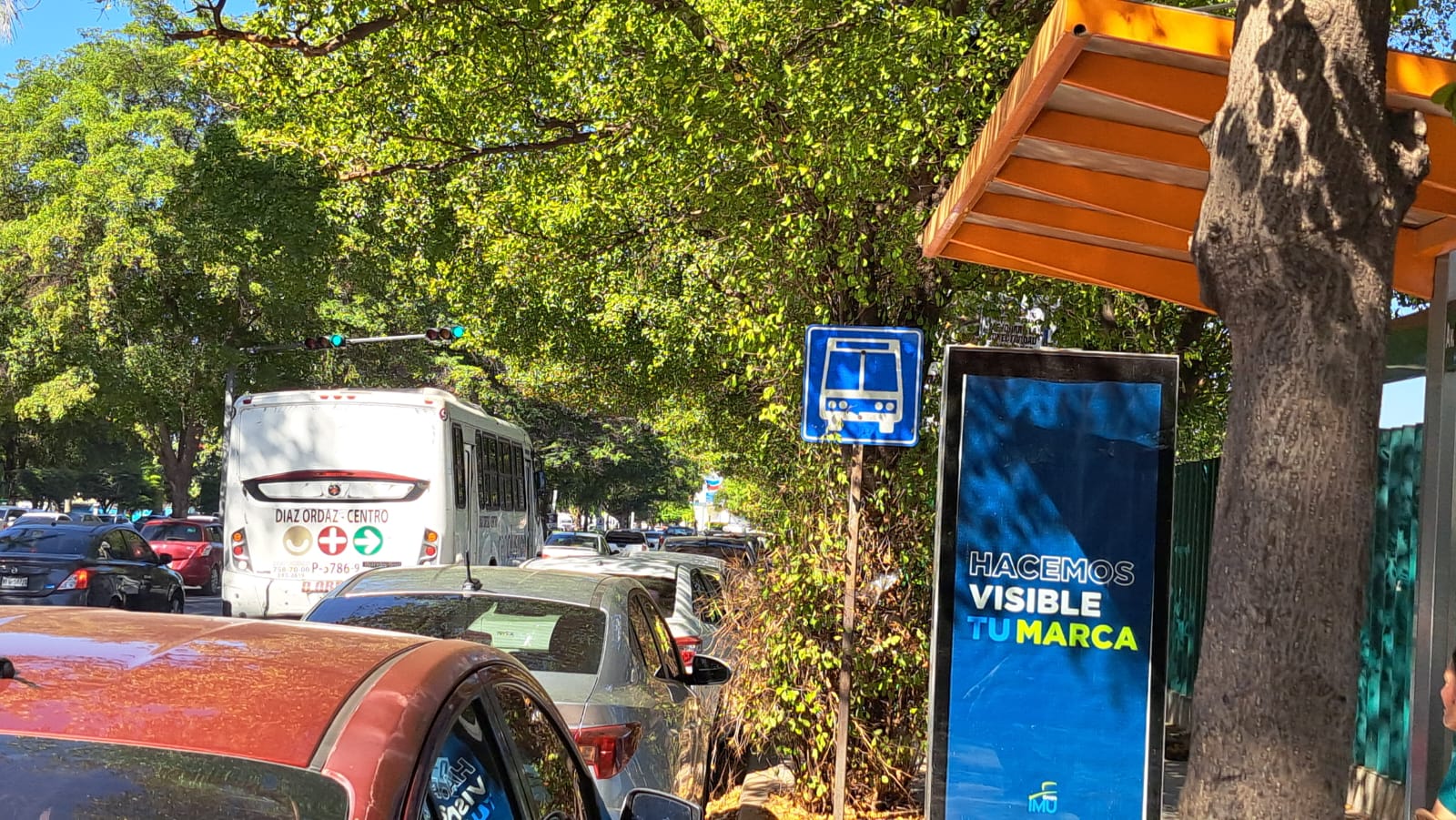 Parada transporte