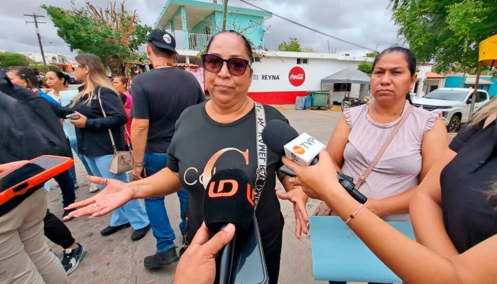 Patricia Hermosillo habla sobre falta de luz