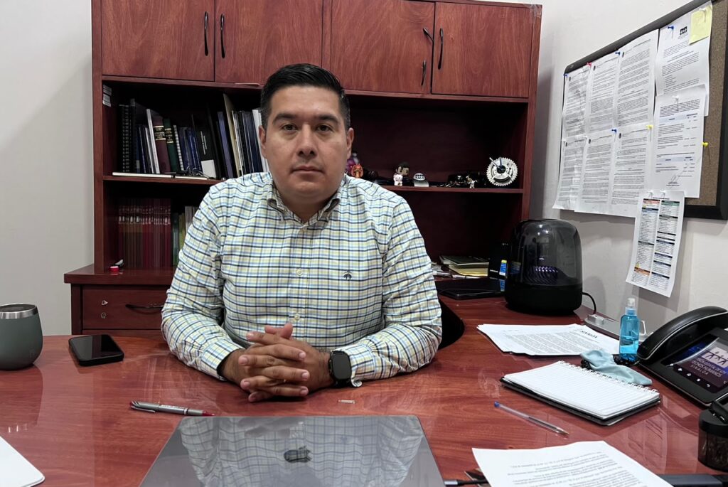 Pavel Jonathan Hernández Ortiz, titular del Órgano Interno de Control de la Comisión Estatal de los Derechos Humanos de Sinaloa.
