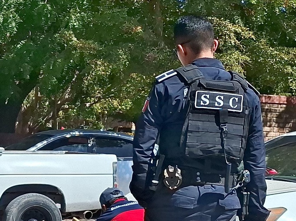 Agente de la Secretaría de Seguridad Ciudadana y Movilidad Sustentable de Guasave.