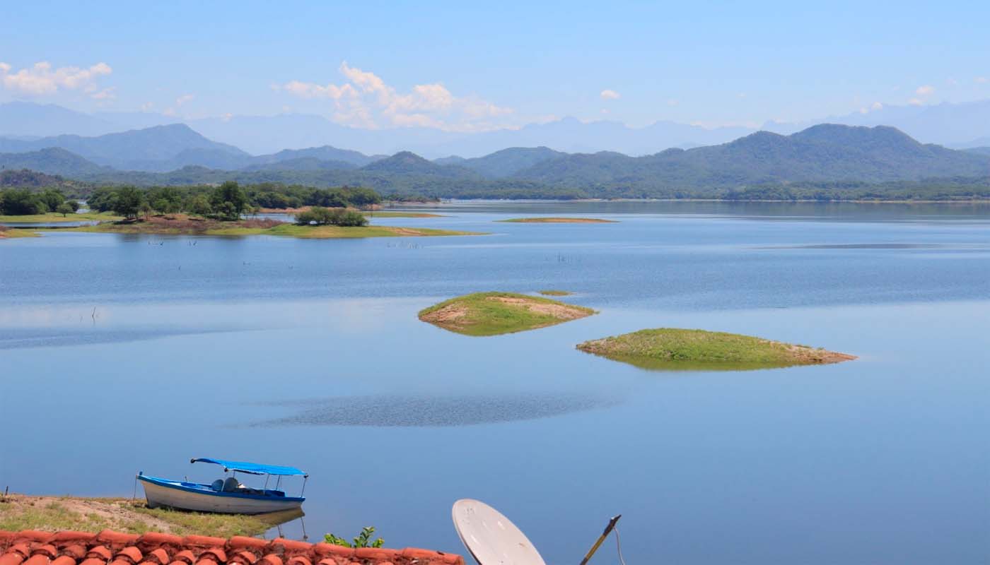 Presa en el estado de Sinaloa