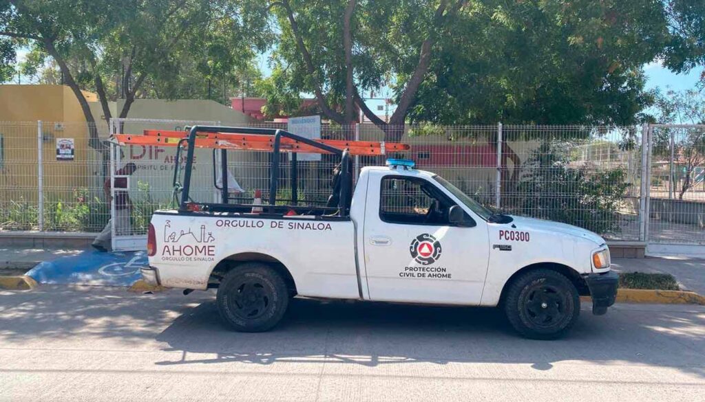 Unidad de protección Civil en DIF Ahome