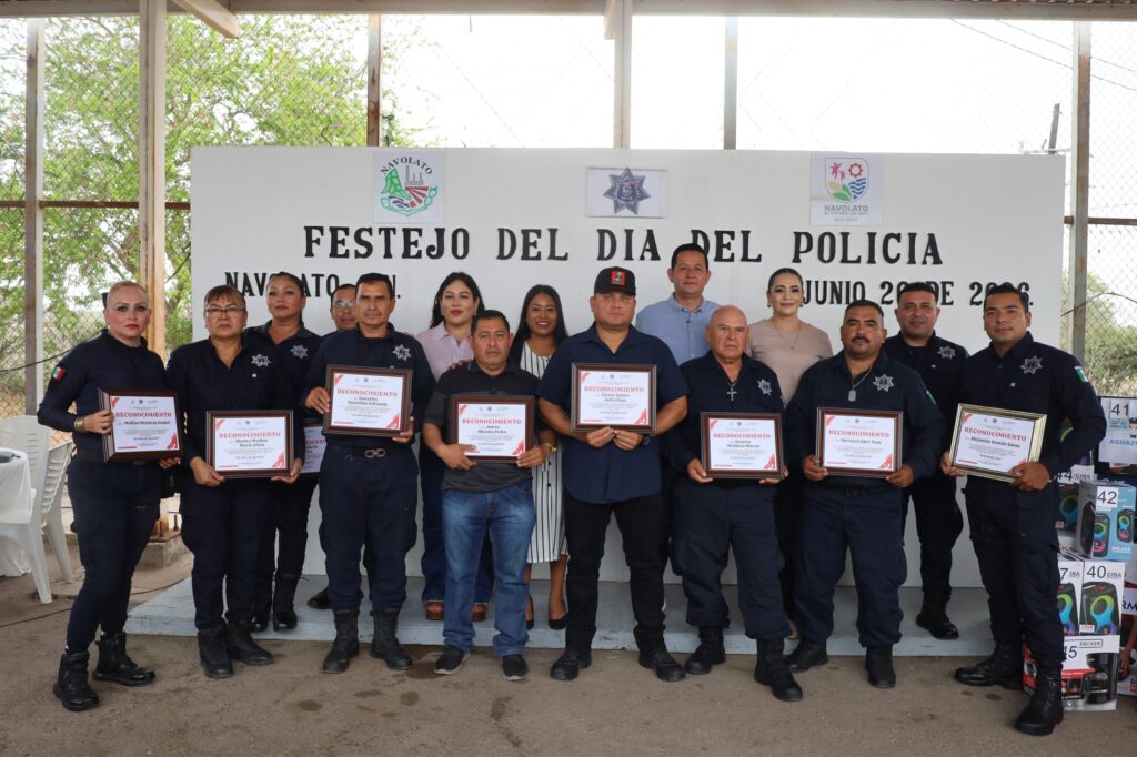 RECONOCIMIENTOS POLICÍAS NAVOLATO