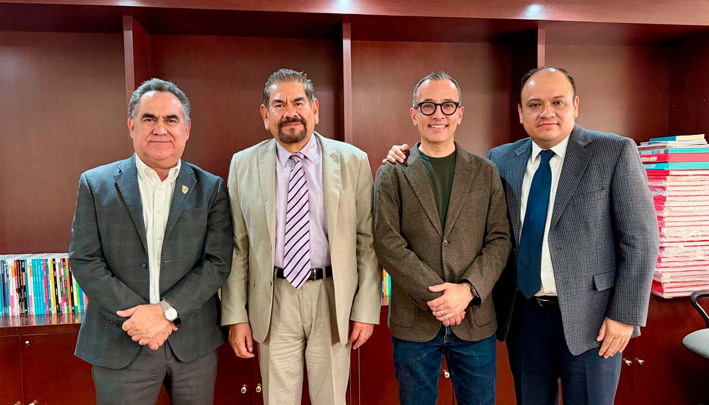 Rector de UAS se reúne con directivos de SEP
