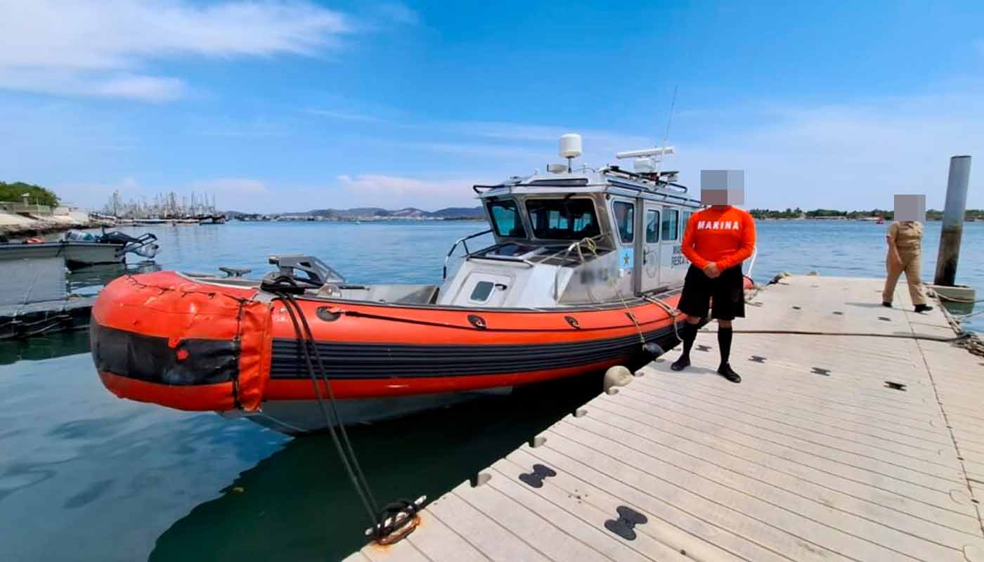 Rescatistas de Marina en Sinaloa