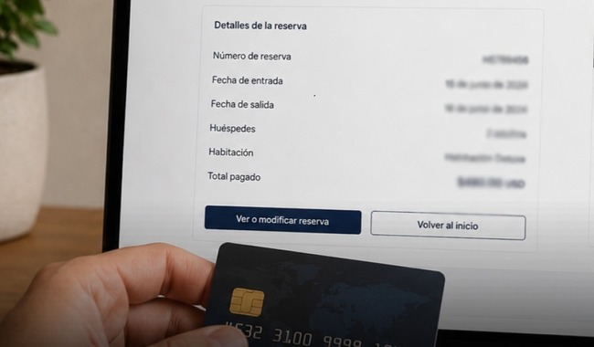 Reserva en línea