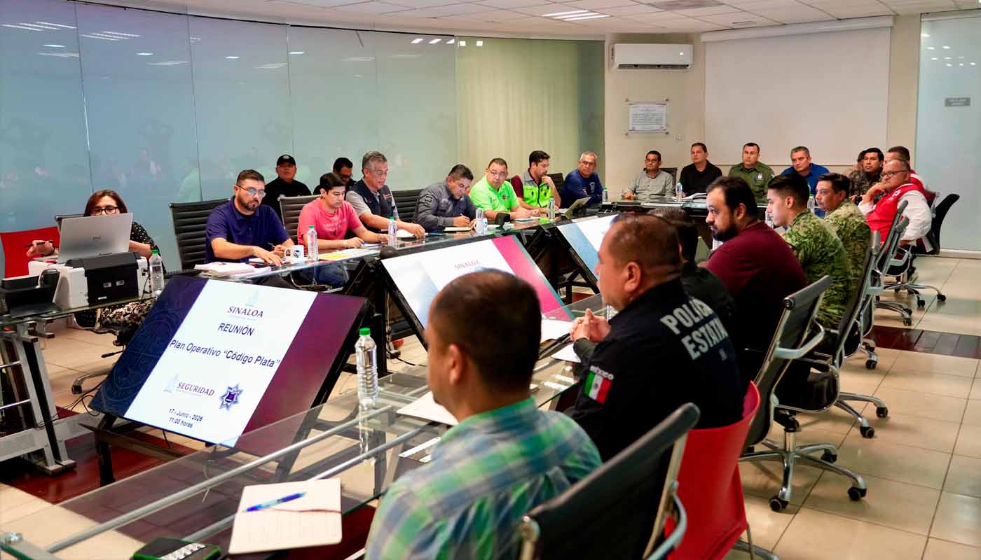 Reunión para seguridad en hospitales de Sinaloa