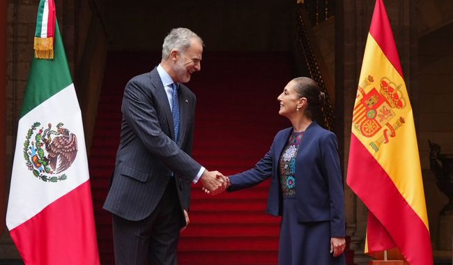 Rey de España y Sheinbaum