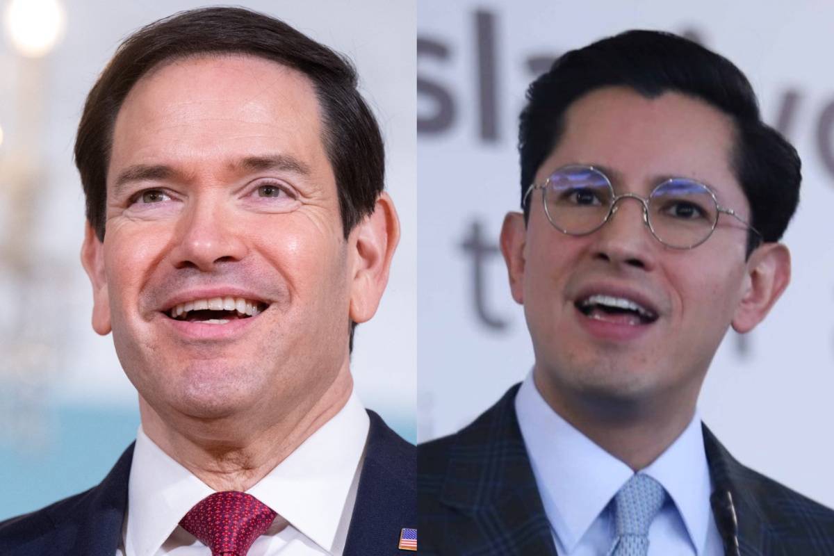 Roberto Velasco y Marco Rubio