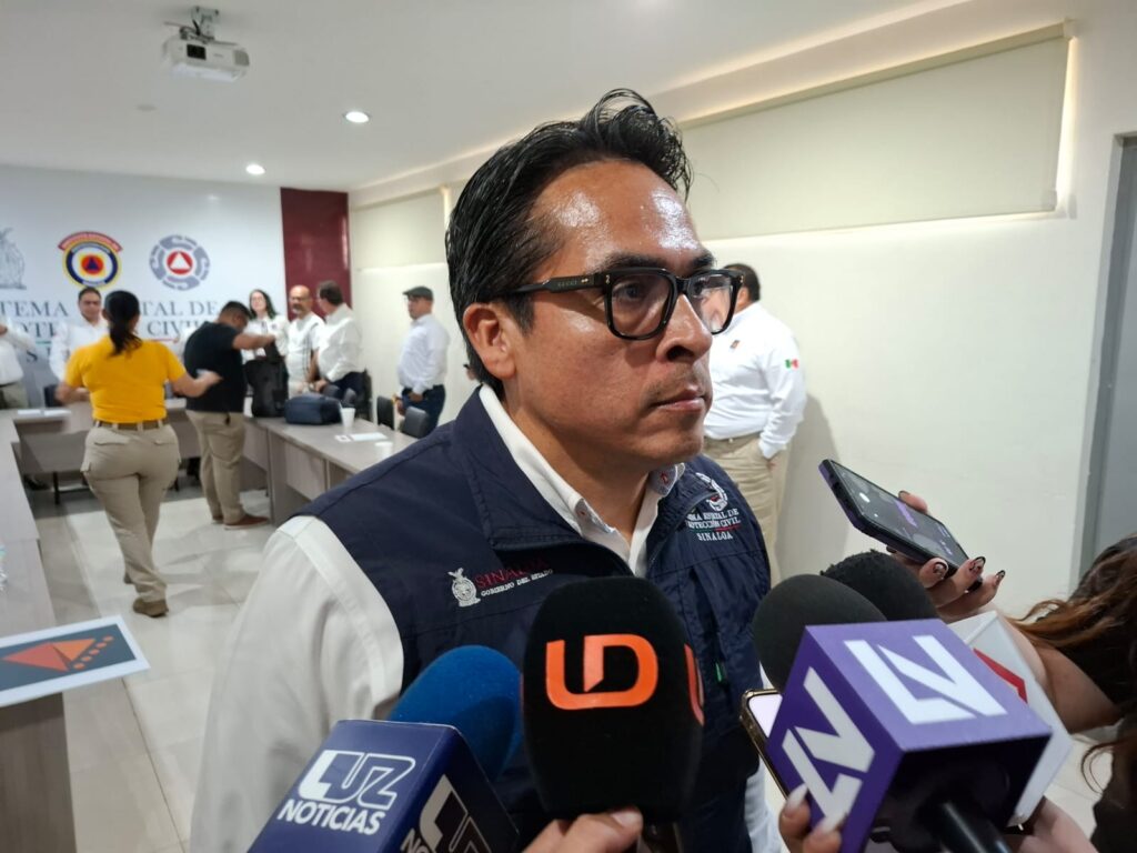 Director de Protección Civil Estatal, Roy Navarrete Cuevas