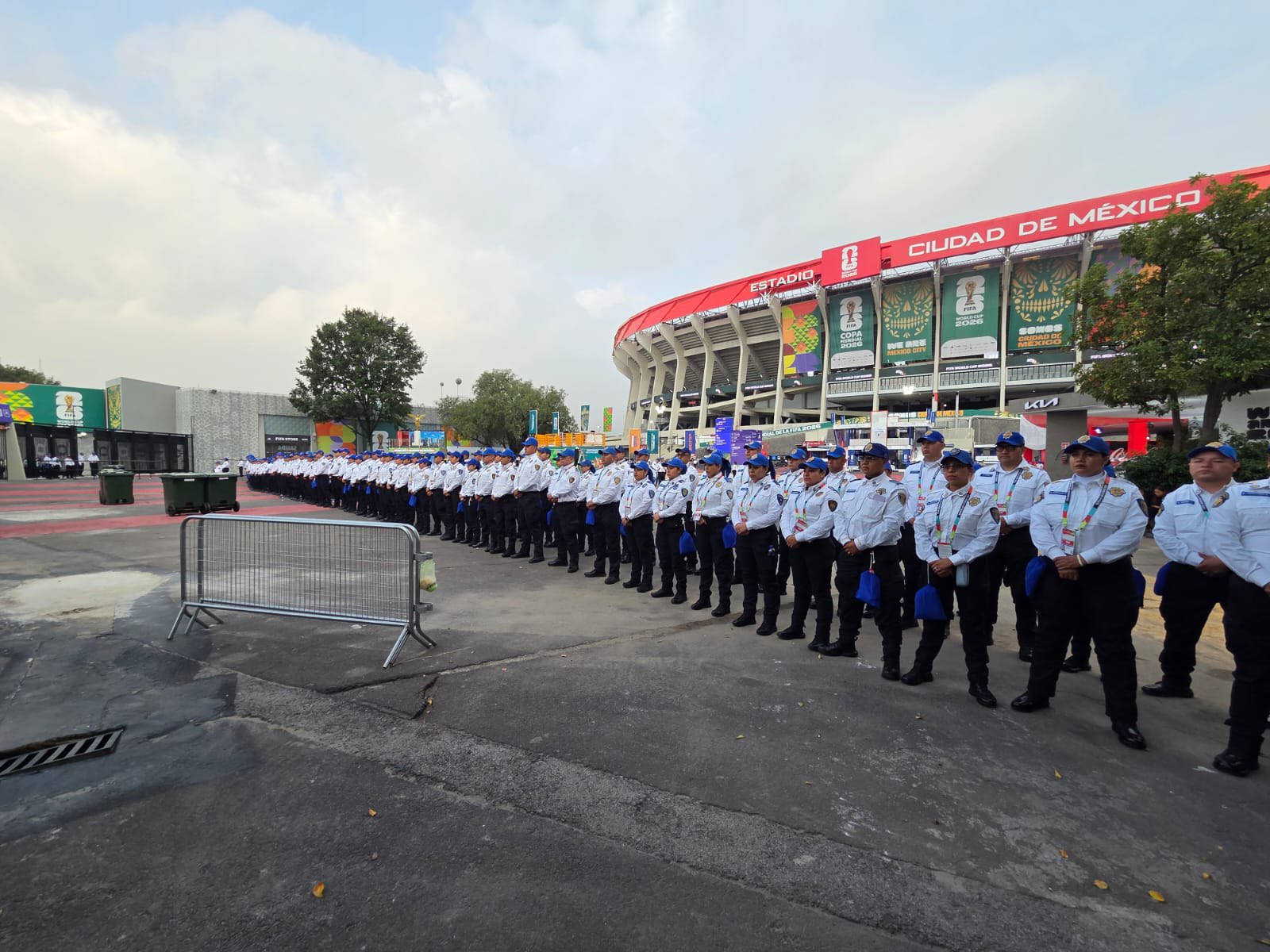 García Harfuch reconoce labor de la policía de CDMX en operativo por el Mundial 2026