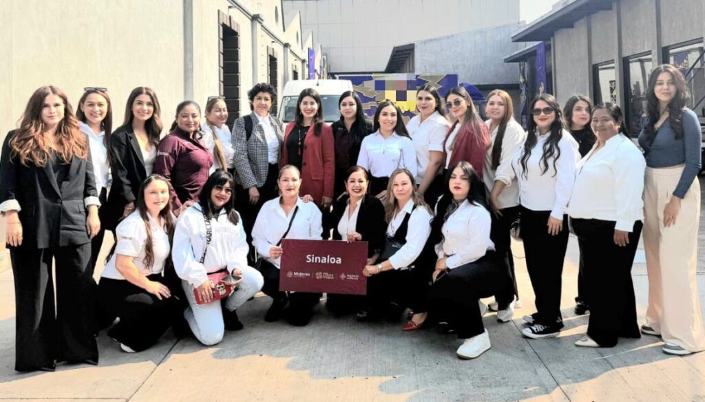 Delegación Sinaloa en reunión de Semujeres