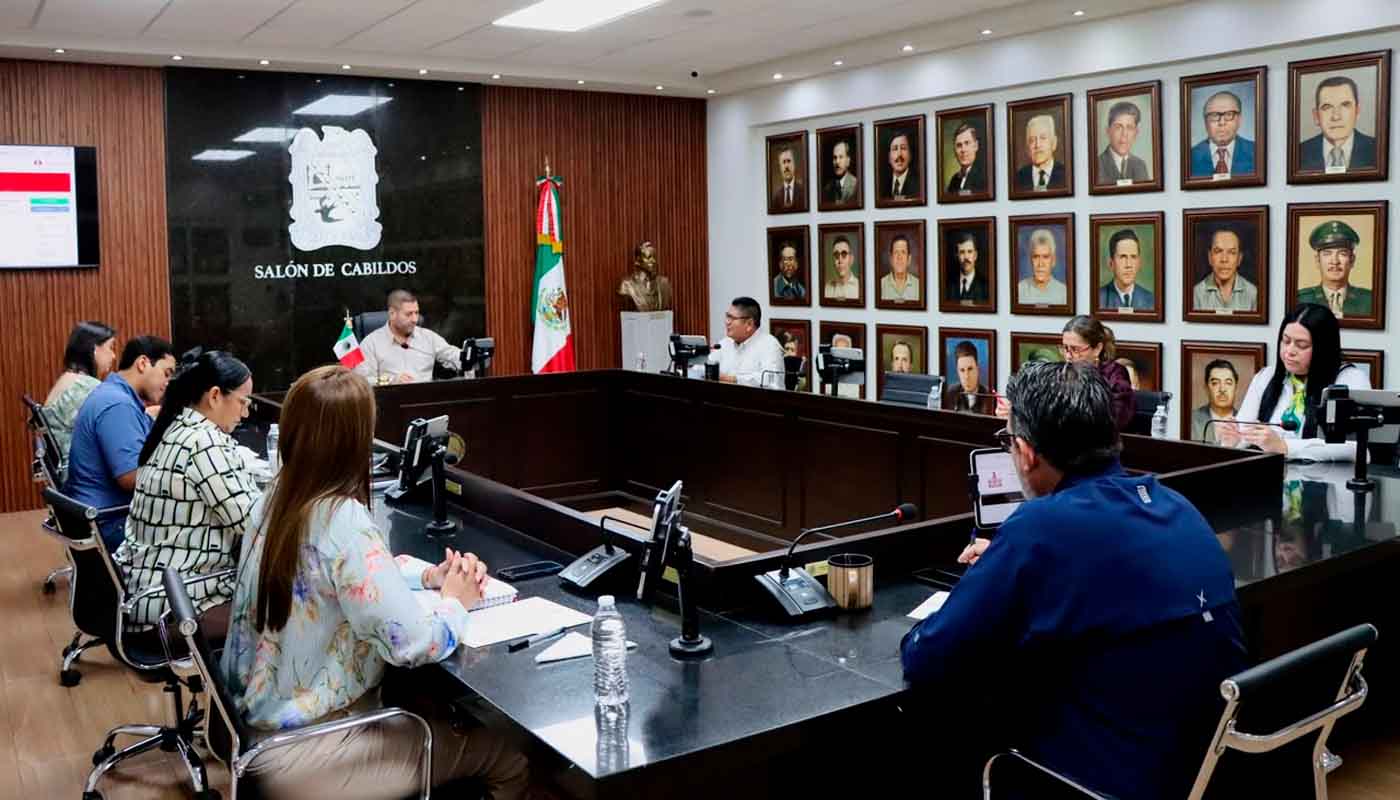 Sesión de cabildo en Badiraguato
