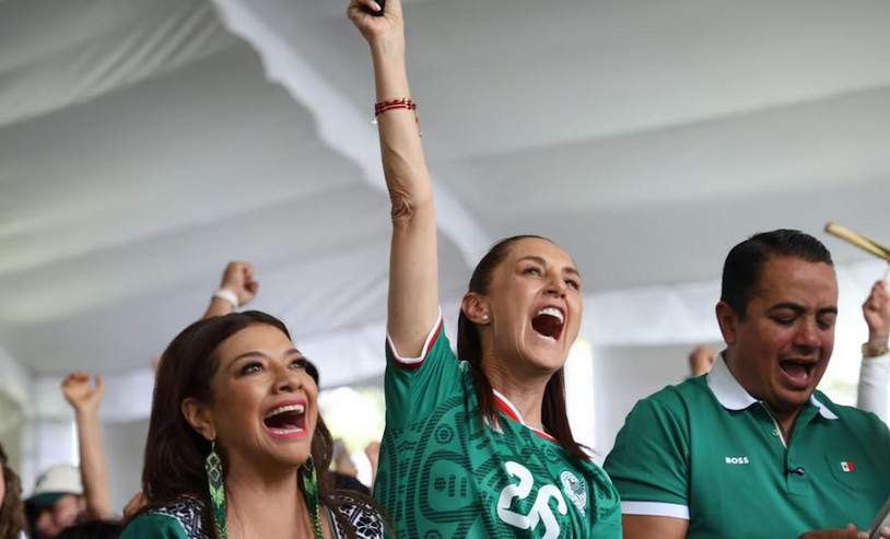 Sheinbaum felicita a la Selección de México tras victoria ante Sudáfrica en el Mundial 2026