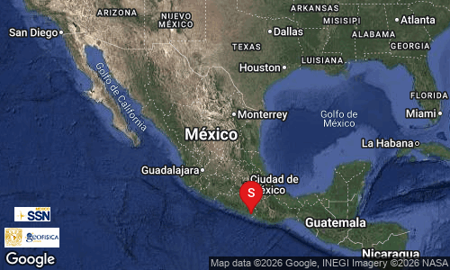 Fuerte sismo de magnitud 5.2 sacude a Guerrero y se percibe en CDMX