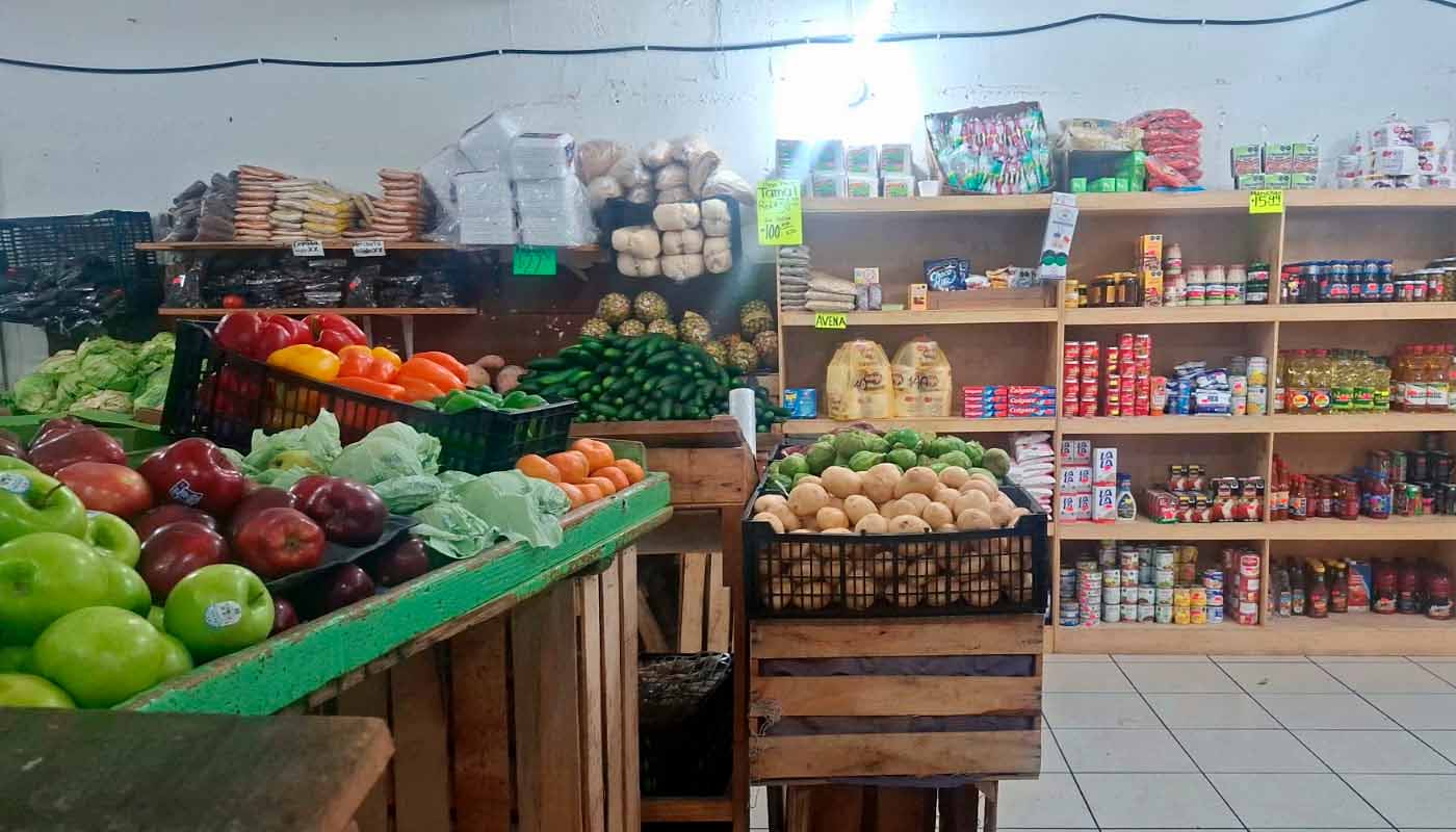 Productos en mercado de Los Mochis
