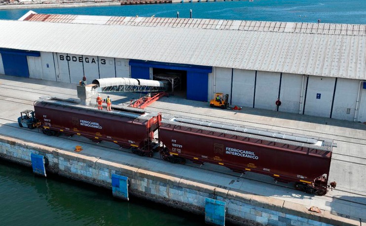 Vagones del Tren Interoceánico.