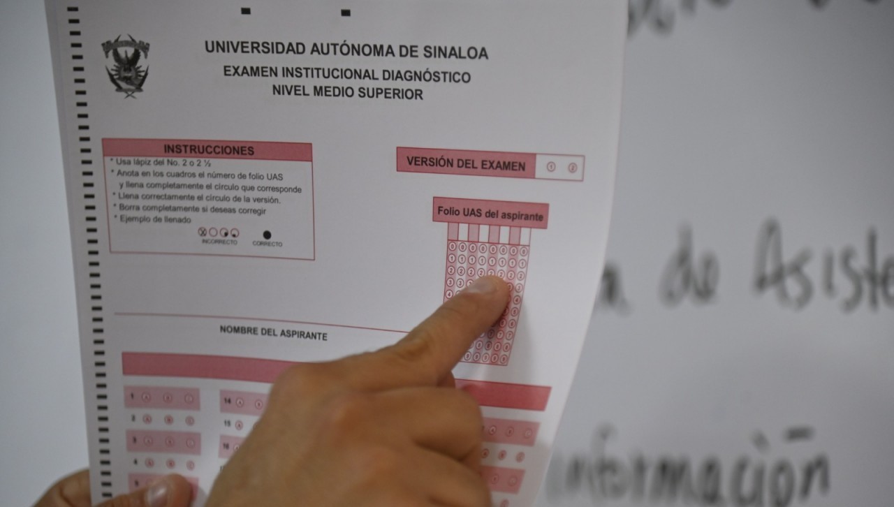 Examen de admisión UAS