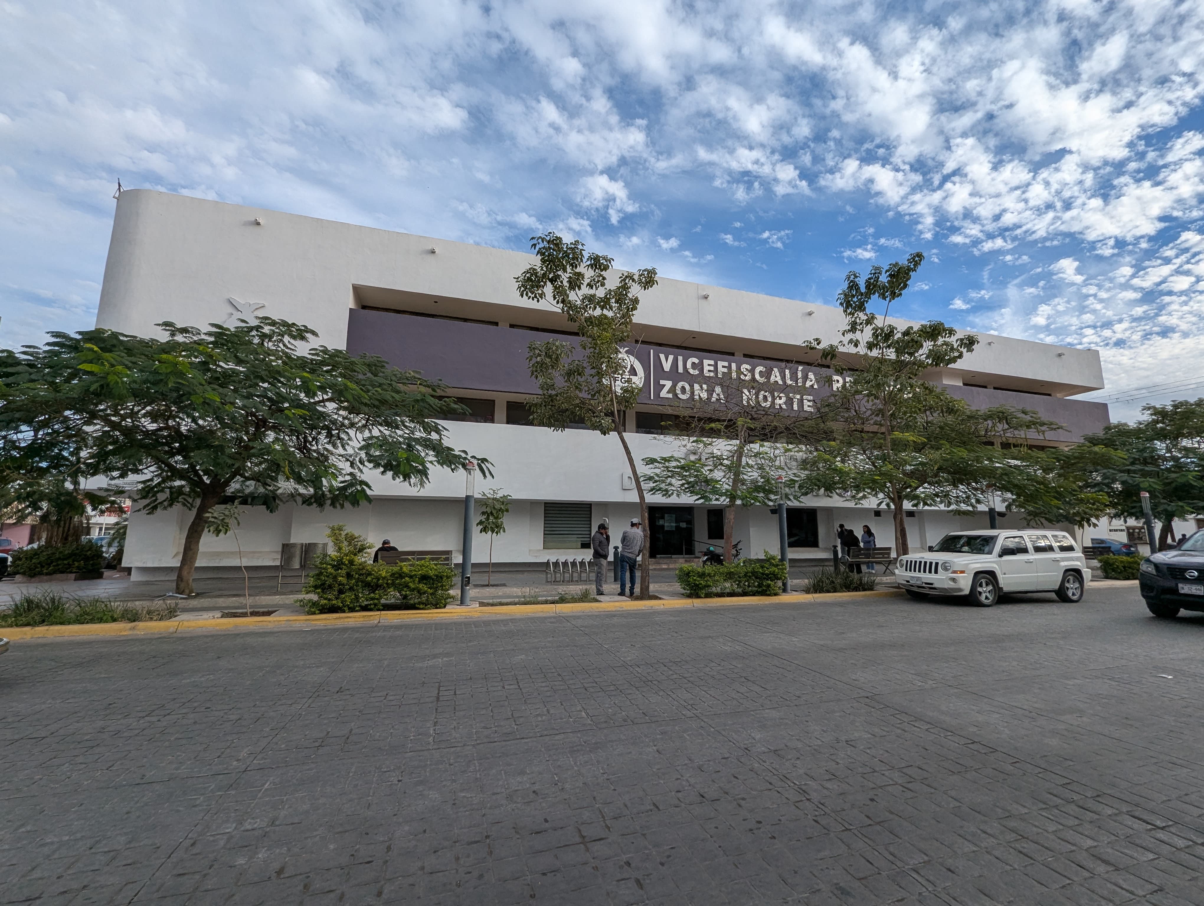 Instalaciones de la vicefiscalía vista desde fuera