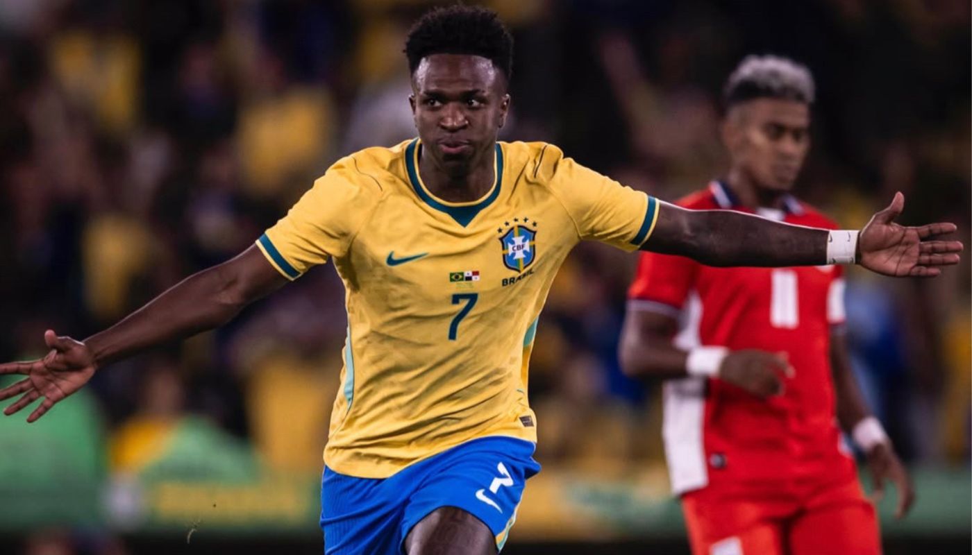 Vinicius Jr., jugador brasileño.