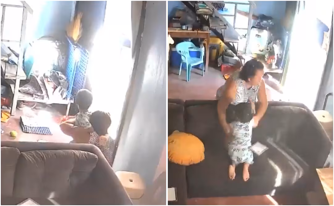 Terremoto en Filipinas: reacción de una abuela para proteger a su nieto se viraliza en redes