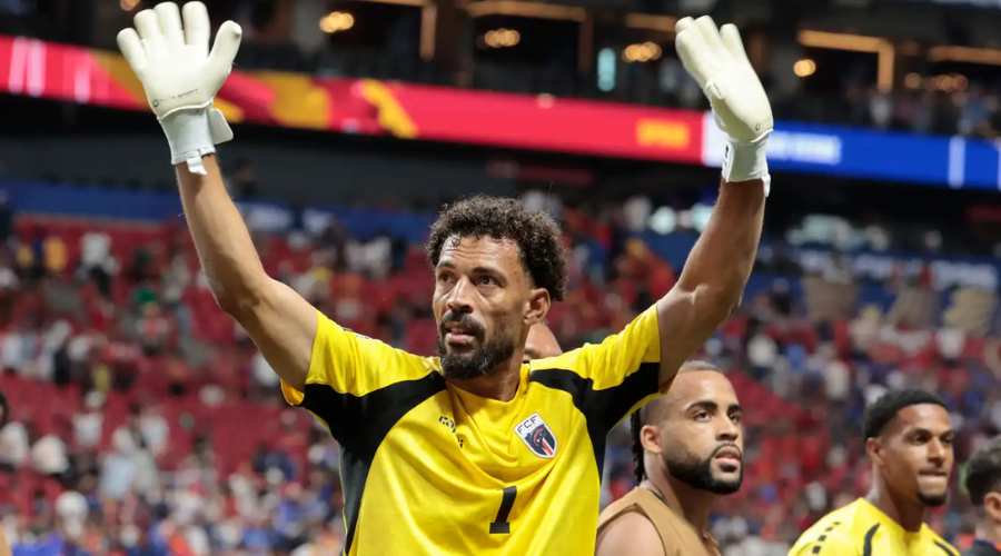 Vozinha, portero de la Selección de Cabo Verde.
