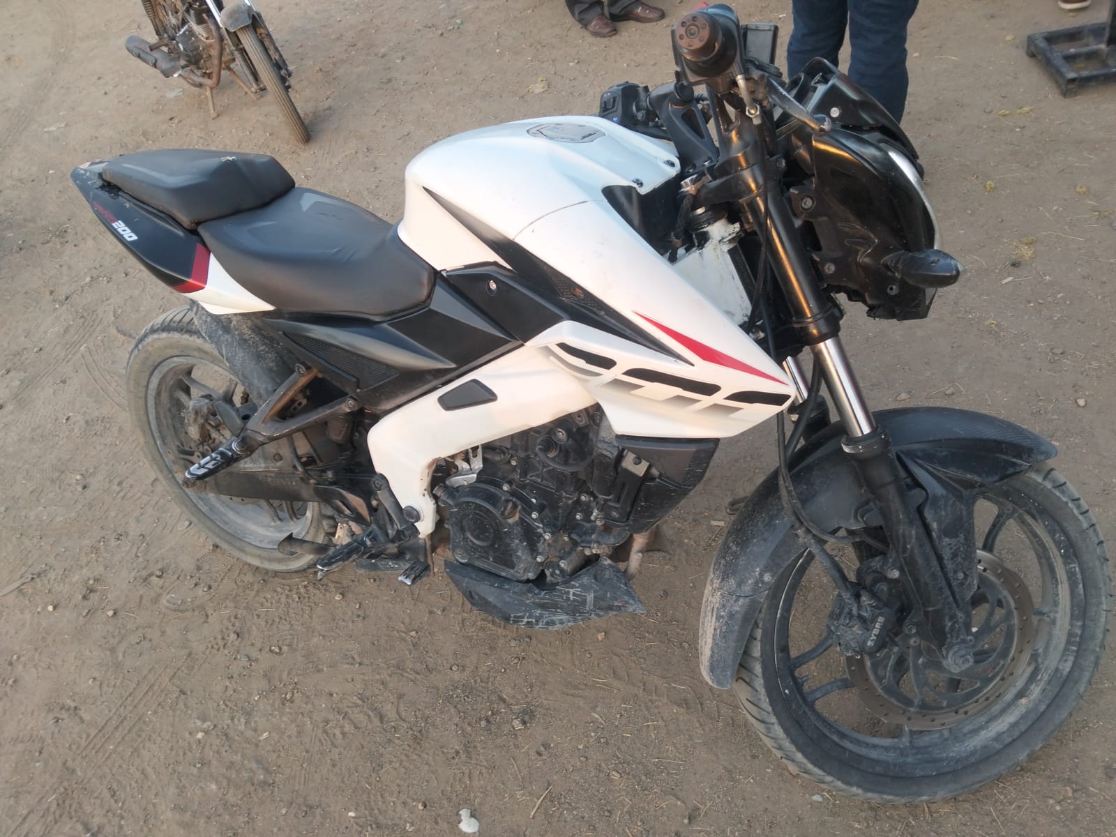 La motocicleta contaba con reporte vigente de robo.