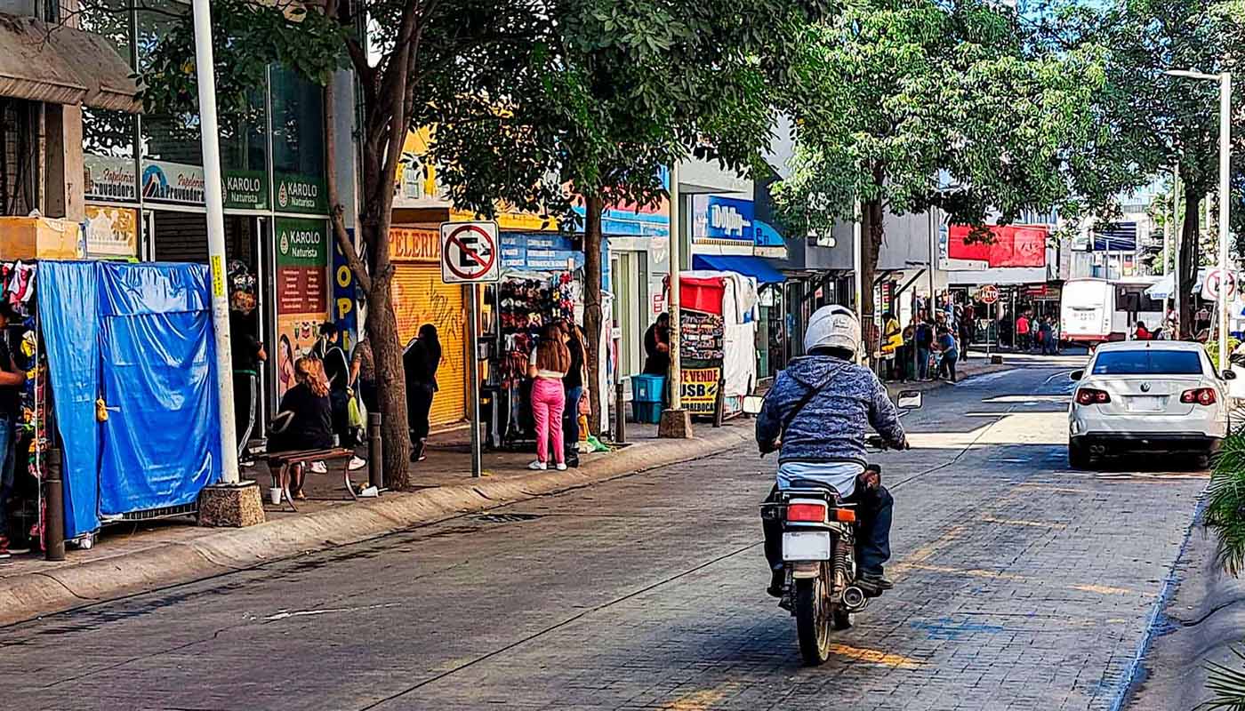 Zona comercial en Culiacán