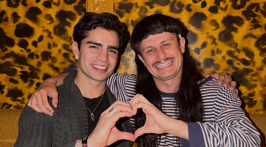Aarón Mercury y Oliver Tree.