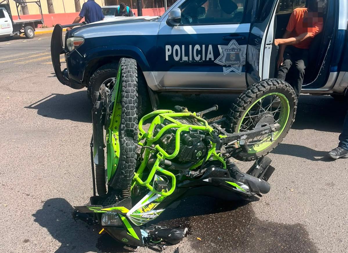accidente de motocicleta